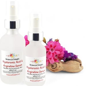 Hyaluronic Peptide Facial Serum - Luxury science-based skin care for beautiful, glowing skin, hydrating serum with peptides