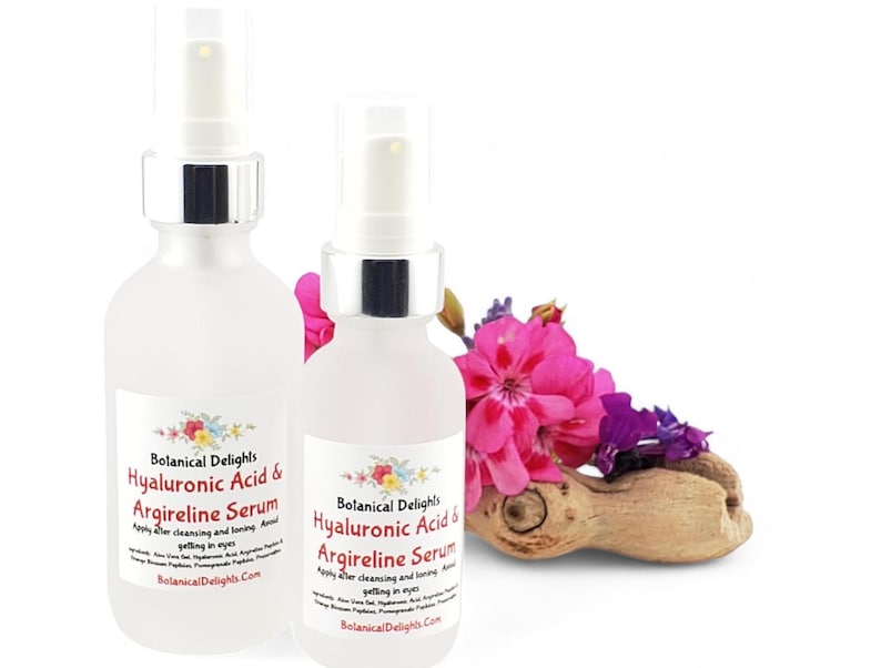 Hyaluronic Peptide Facial Serum – Hydrating, Glowing Skin image 1