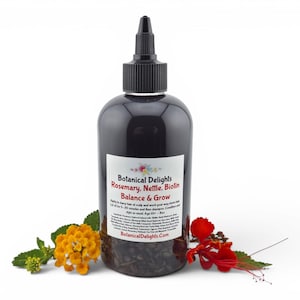 Rosemary Nettle Biotin Balance, Exfoliating DHT Enemy for Scalp Buildup, Clarifying, Prewash