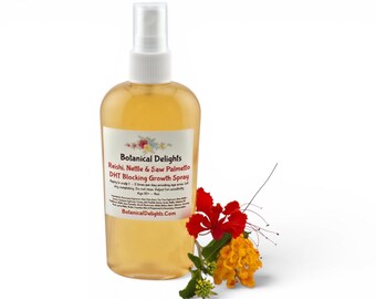DHT Spray with Reishi Mushroom, Nettle & Saw Palmetto, Healthy Scalp, Follicle Stimulating