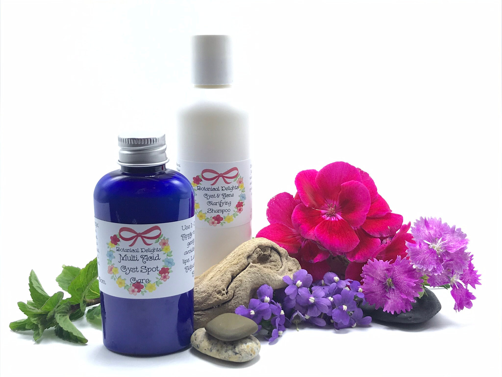 Pilar Cyst Set Shampoo Serum Hormonal Acne Msm Sulfur Etsy
