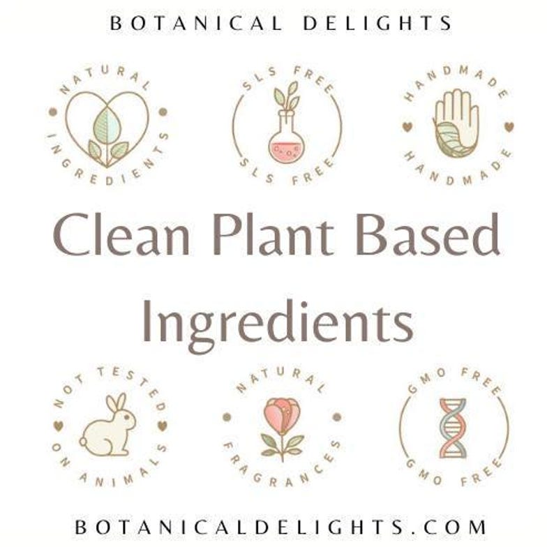 Gentle Botanical Skincare, Facial Cleanser, Botanical Moisturizer and Botanical Toner - Calendula, Aloe Vera, Skincare Set, Sensitive Skin bild 12