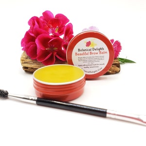 Beautiful Brows Balm, Free Application Brow Brush! Great for Brow Growth, Styling Balm, Tame Brows