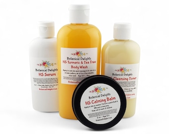 HS Skin Products, Natural Botanical Products that work! Skin Balm, Body Wash, Herbal Aloe Gel, Salve, Soothing Propolis, Deodorant, Cleanser