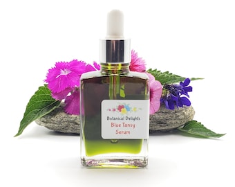 Blue Tansy Facial Serum, + Vitamin A, C & Essential Oils, Nature's Best in Natural Skincare