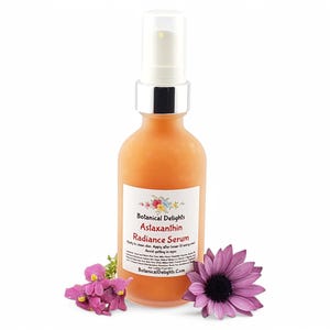 Astaxanthin Radiance Serum, Retinol, Multiple Peptides and Hyaluronic Acid for Beautiful Skin, Sea Minerals, Vitamins image 4