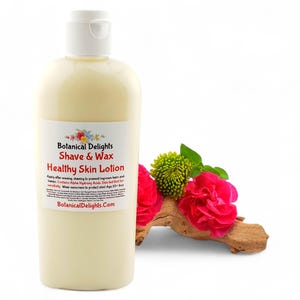 Strawberry Legs! Shave & Wax Healthy Skin Lotion for Shaving Bumps, Clear Skin, Exfoliates for a beautiful glow
