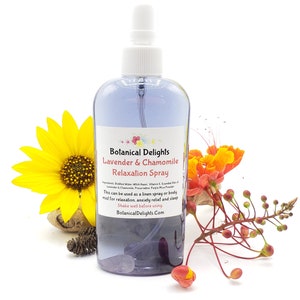 spray lavendar relaxation infused