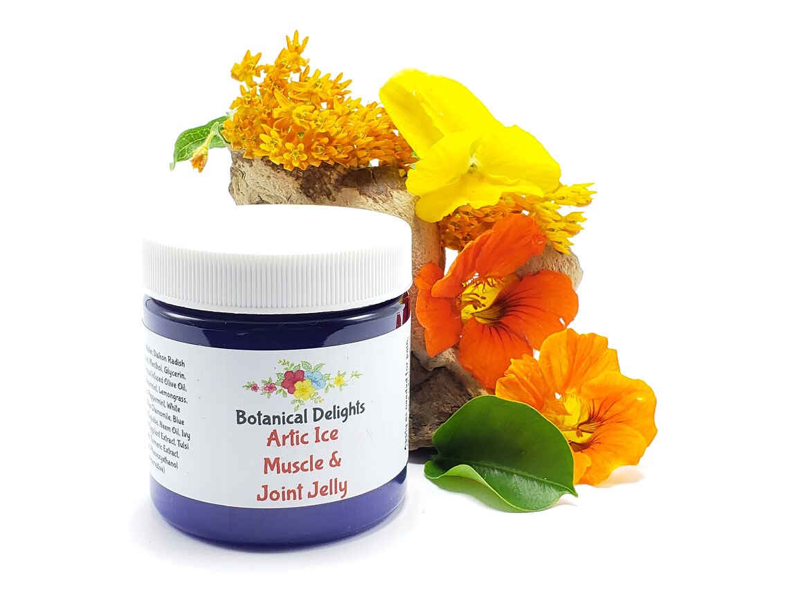 ARTIC ICE Muscle & Joint Jelly Pain Essential Oil MSM Knee Etsy
