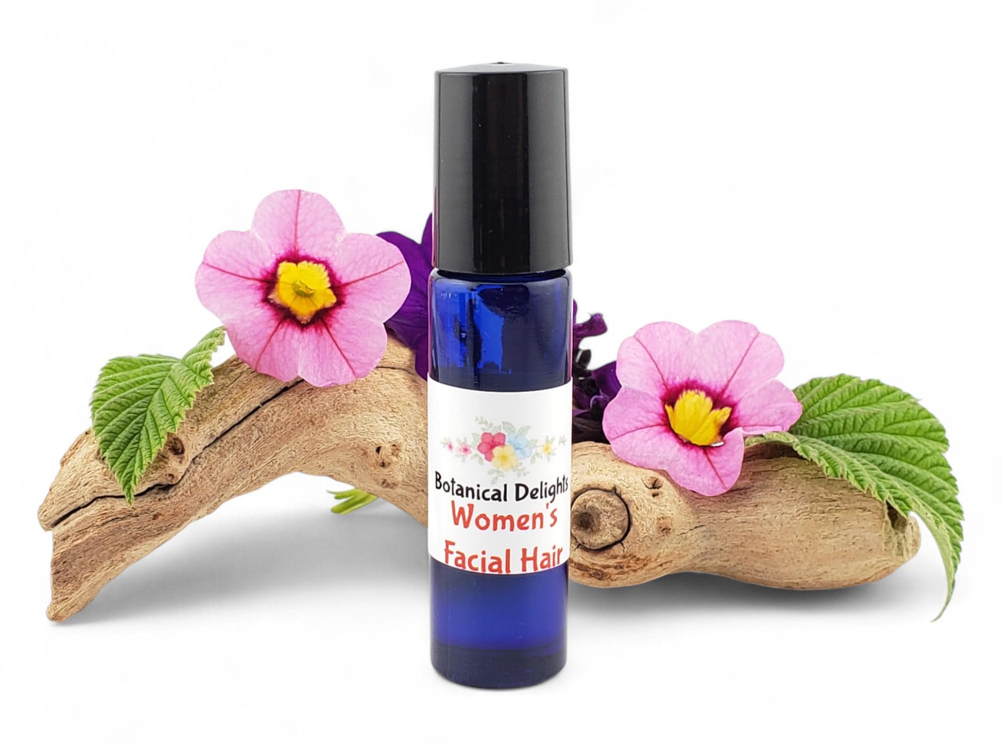 Women's Facial Hair Roller and AHA Toner