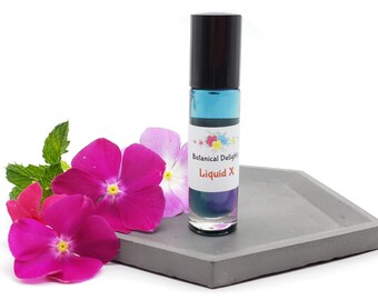 Liquid X Essential Oil Roller or Inhaler, For stress, anger, tension, panic and worry