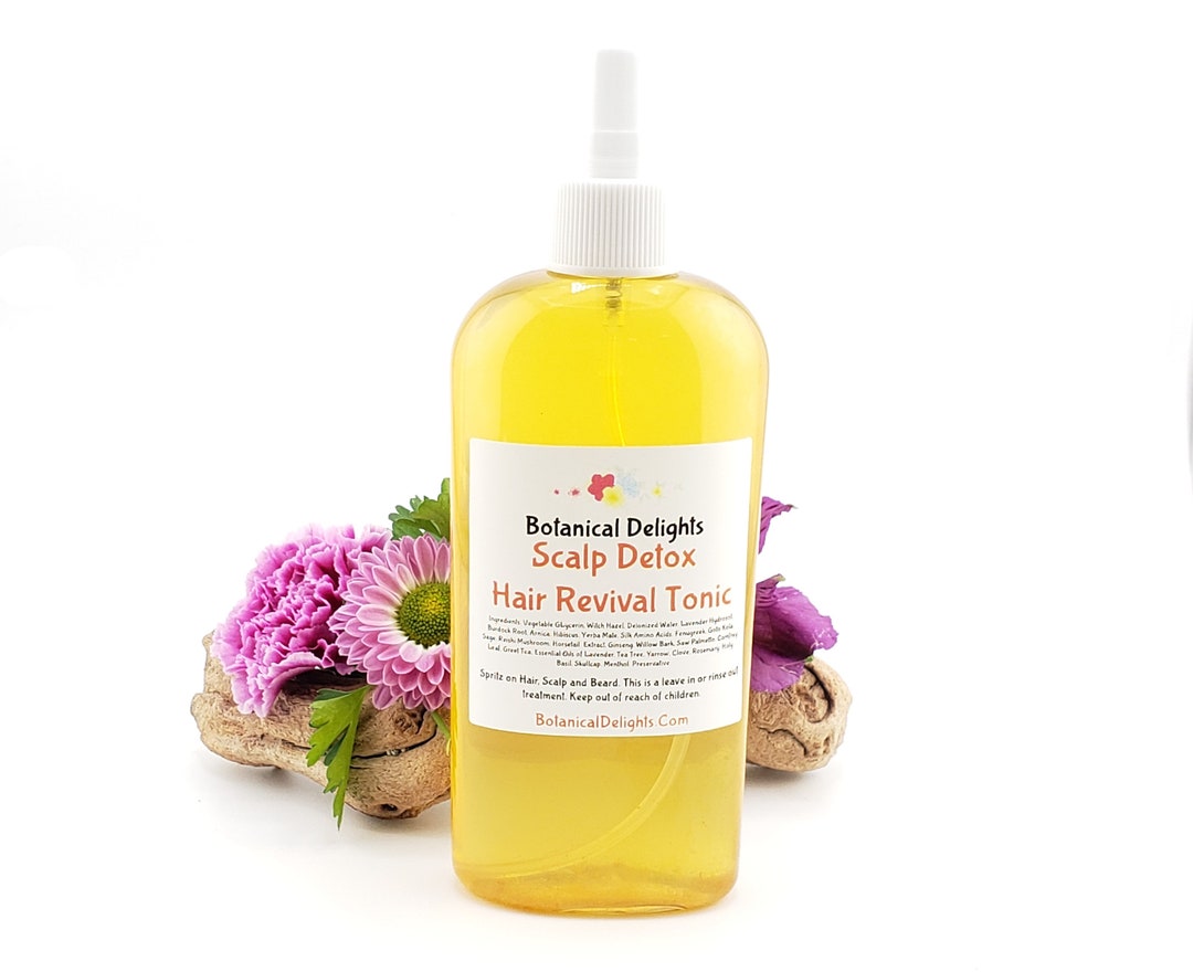 Scalp Detox & Hair Revival Tonic, DHT Blocker for Hair Loss, Fungus ...