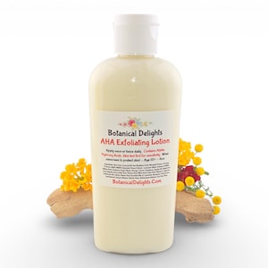 AHA Exfoliating Lotion, A moisturizing, exfoliating lotion that reveals remarkably smoother, softer skin