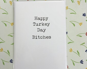 Thanksgiving / funny / swearing /offensive / card