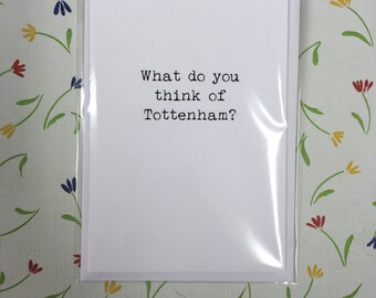 Arsenal / card / occasion / blank /funny / swearing