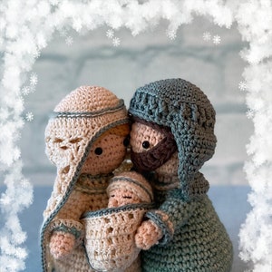 Nativity crochet pattern Woolytoons