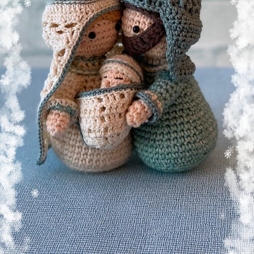 Nativity Scene Crochet Amigurumi PDF Pattern Etsy