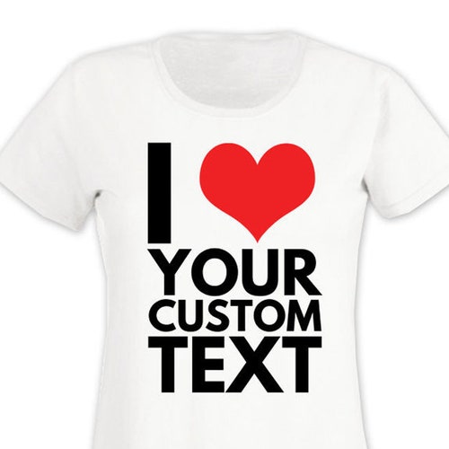 Personalised ladies t shirts Clearance