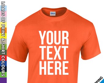 Front /& Back Printed Work Wear Gift Tee Top Marshal Text T-Shirt