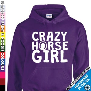 Felpe con cappuccio Crazy da donna Felpe con cappuccio Crazy da donna