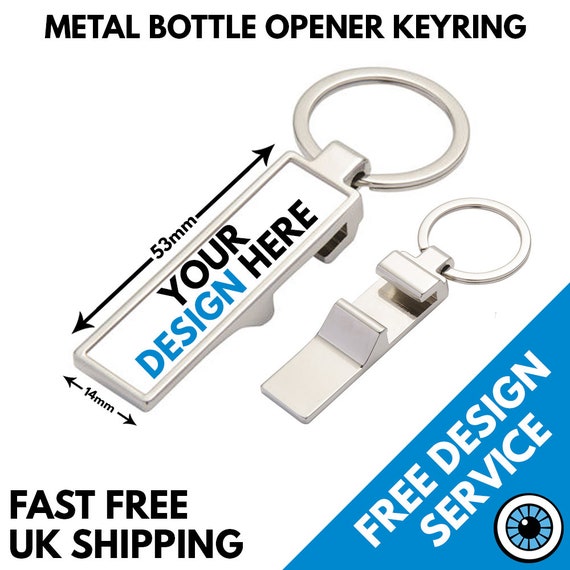 Im With The Band 55mm Button Badge Bottle Opener Key Ring New