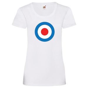 Camiseta MOD Target Music para mujer • Camiseta ajustada para mujer