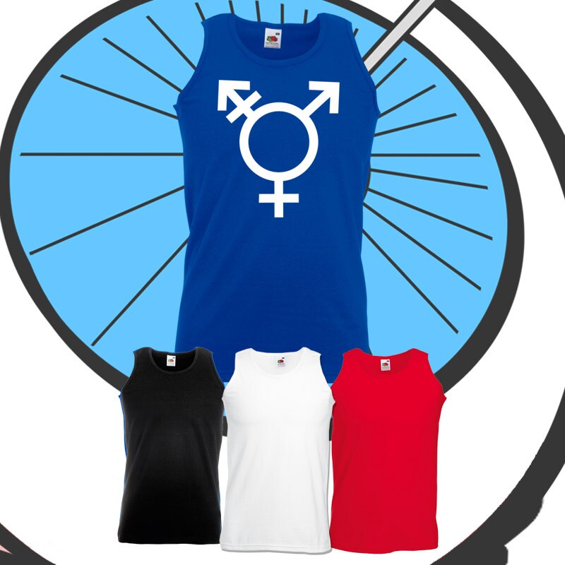 Image of Mens Lgbt Printed Vest - Tank Top Gay Pride Lesbian Transgender Bi Summer Beach Gym Style Gift Present