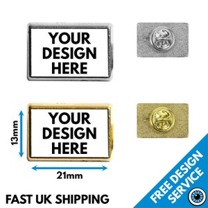 Custom Metal Pins - Free Designs, Quote and Shipping