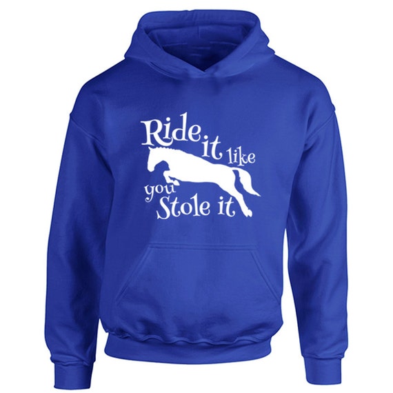 kids horse hoodie