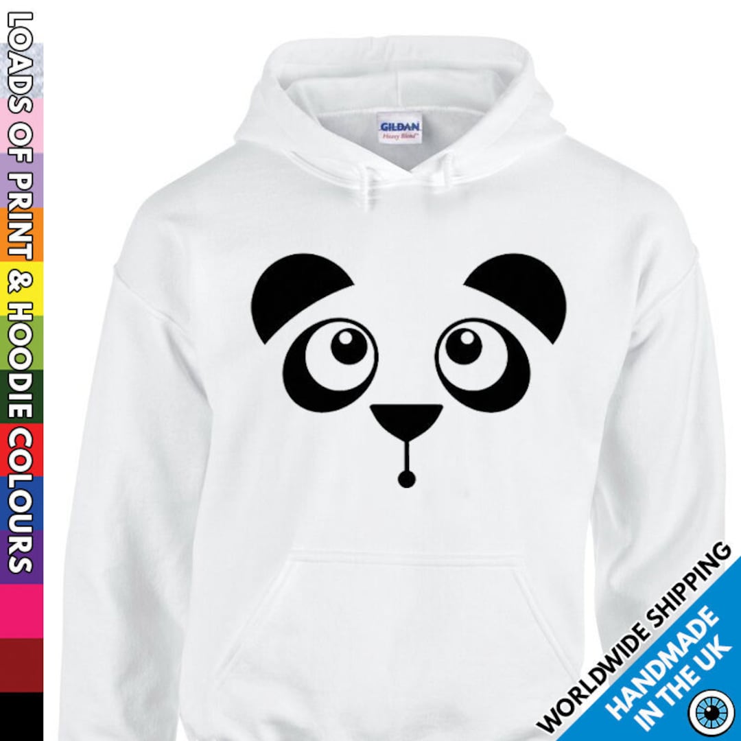 Panda zipper shop hoodie