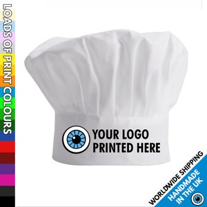 Custom Printed Skull Cap Image Logo 