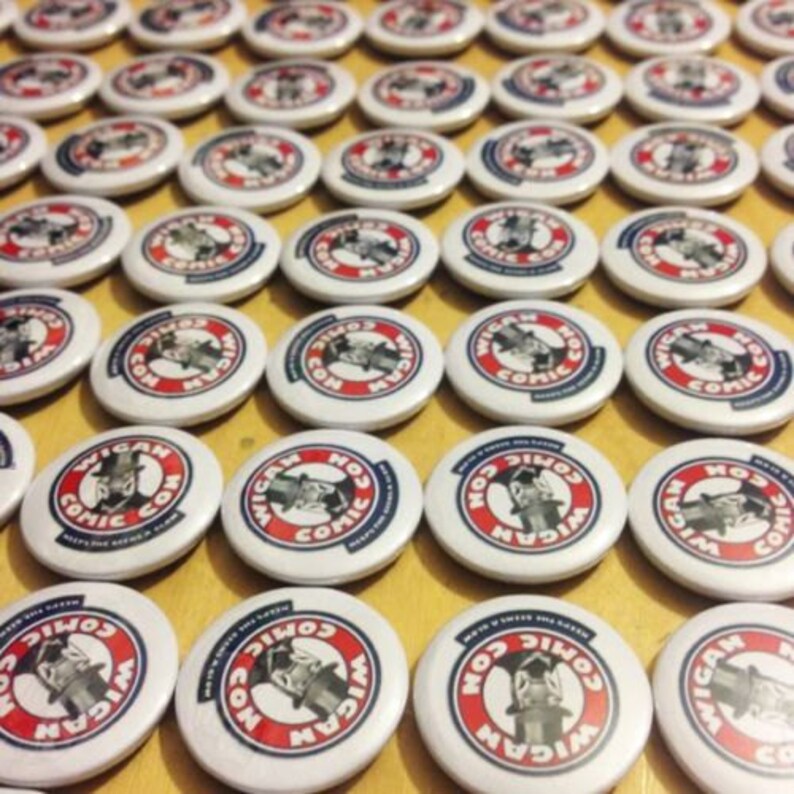 38mm Custom Badges - Safety Back • Button Badge Hen & Stag Night ...