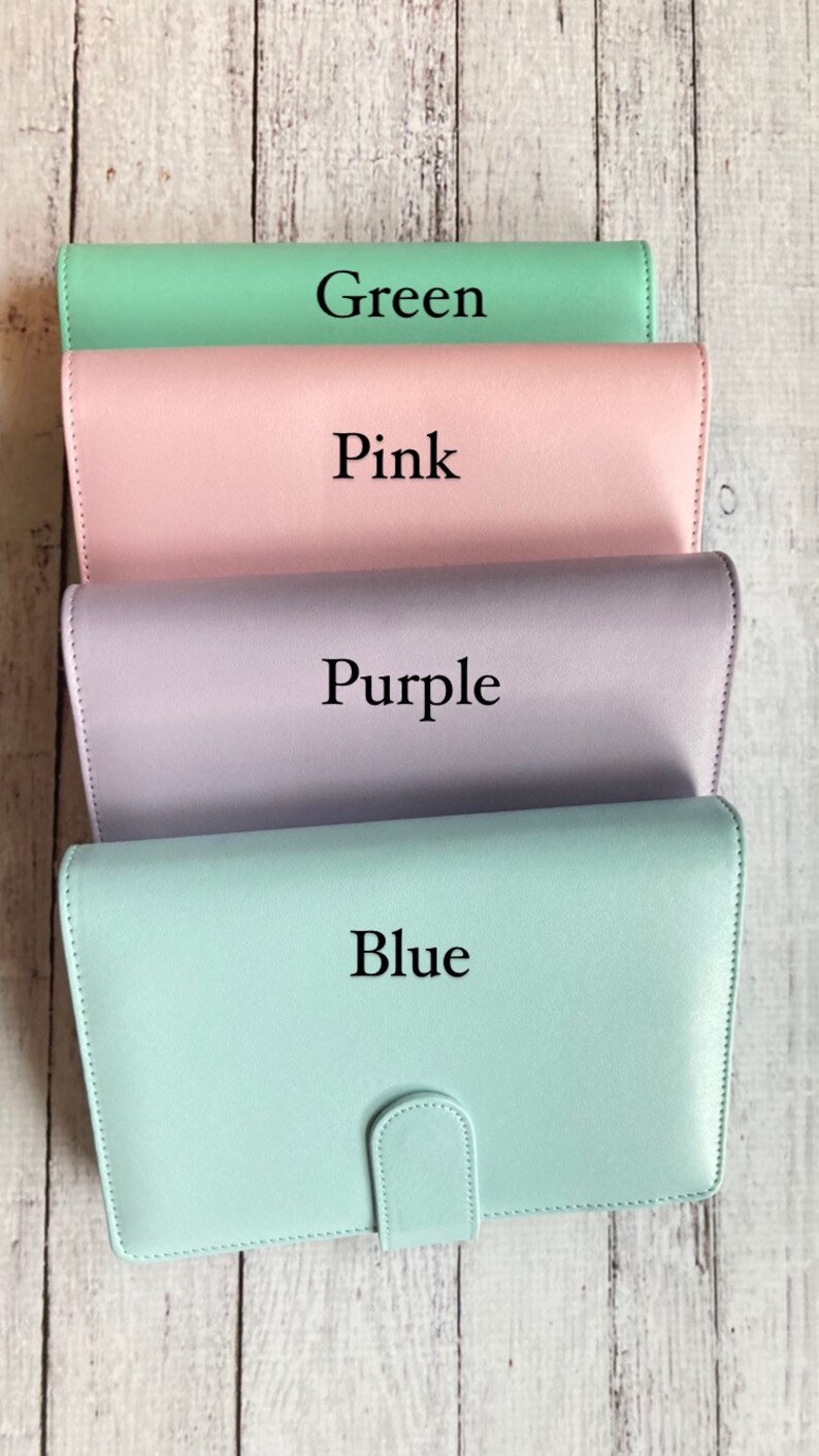 Cash Envelope System Binder Savings Challenge Budget Etsy