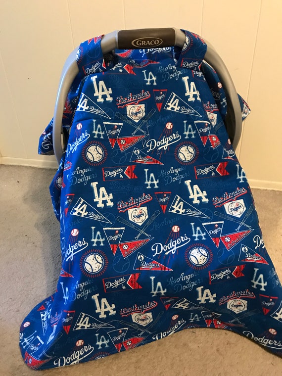 Los Angeles Dodgers Baby Car Seat Canopy LA Dodgers LA | Etsy