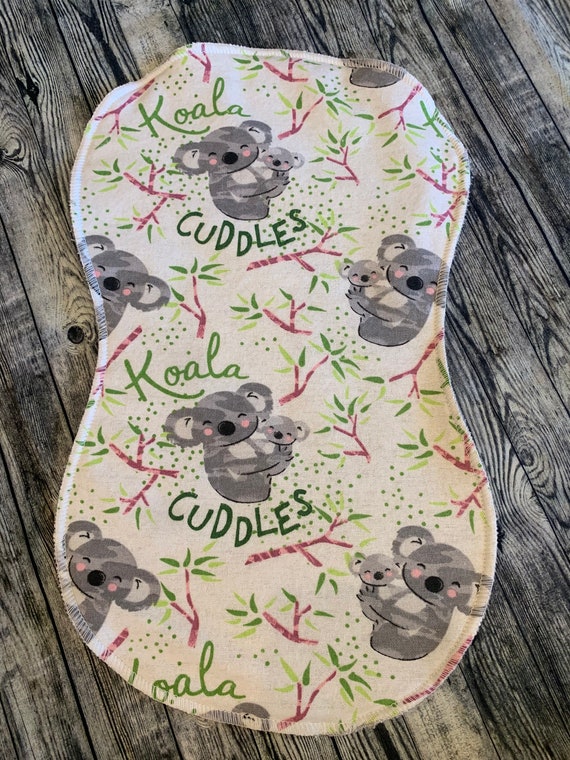 Koala Baby Burp Cloth Etsy