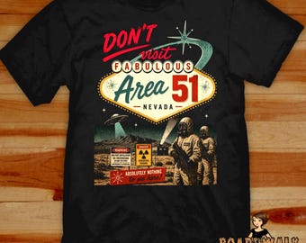 Area 51 t-shirt funny parody travel T-shirt