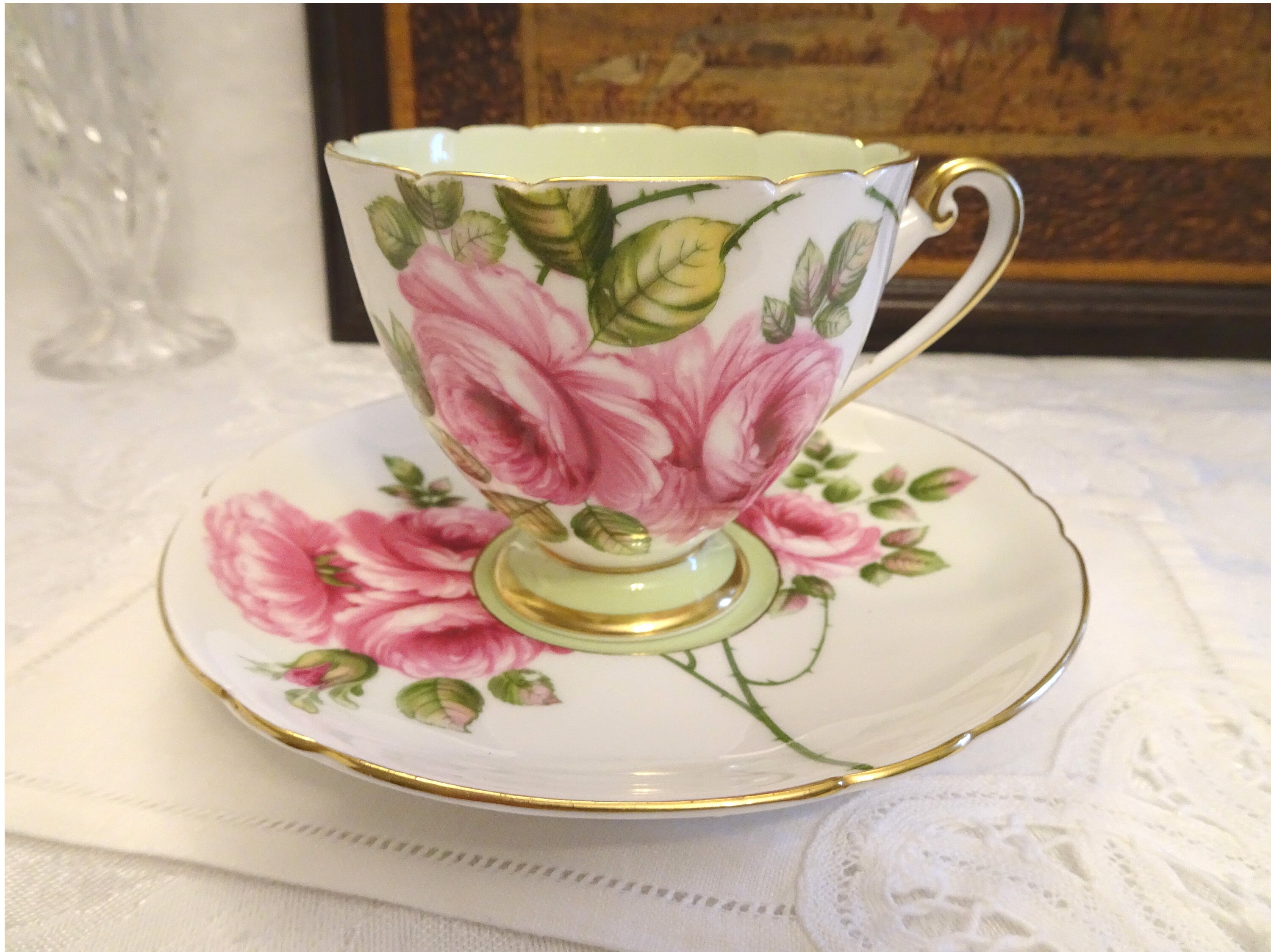 Shelley cup and saucer - Etsy 日本