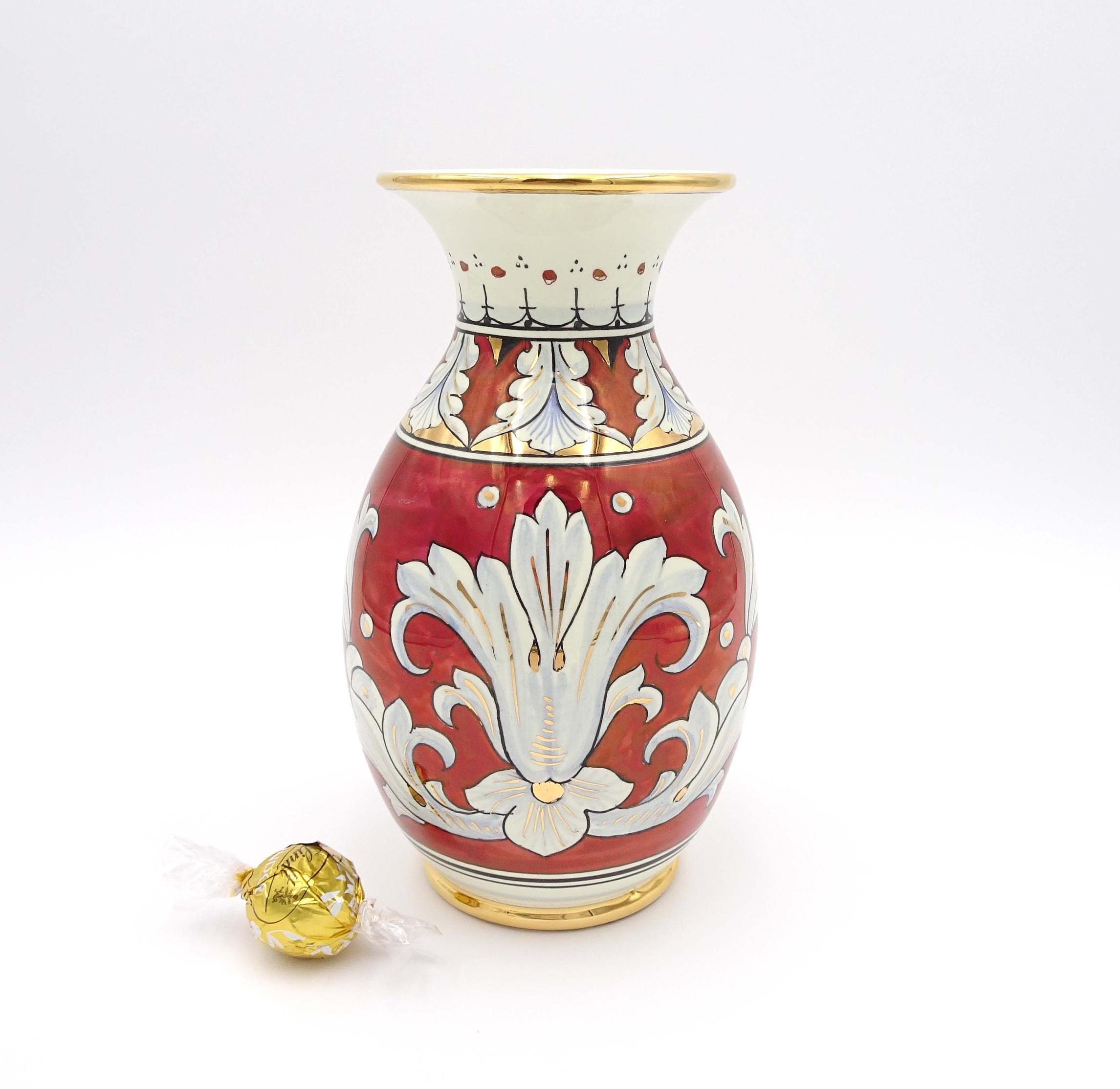 Deruta italian vase - Etsy 日本