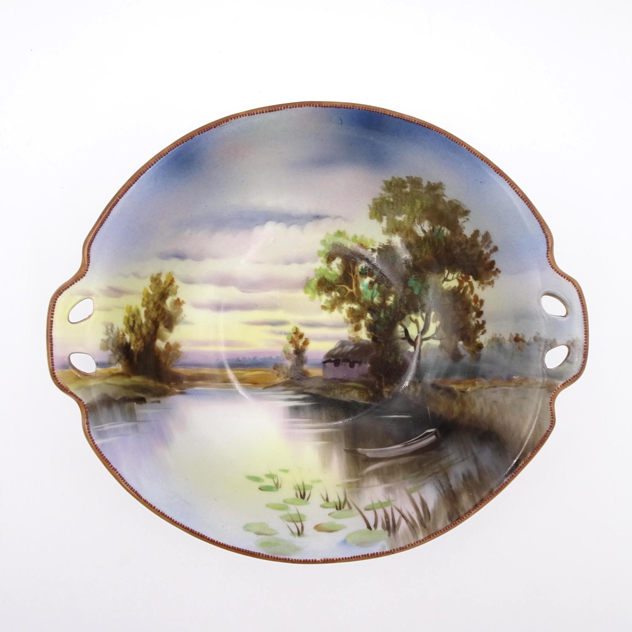 Hand Painted Nippon Bowl - Etsy