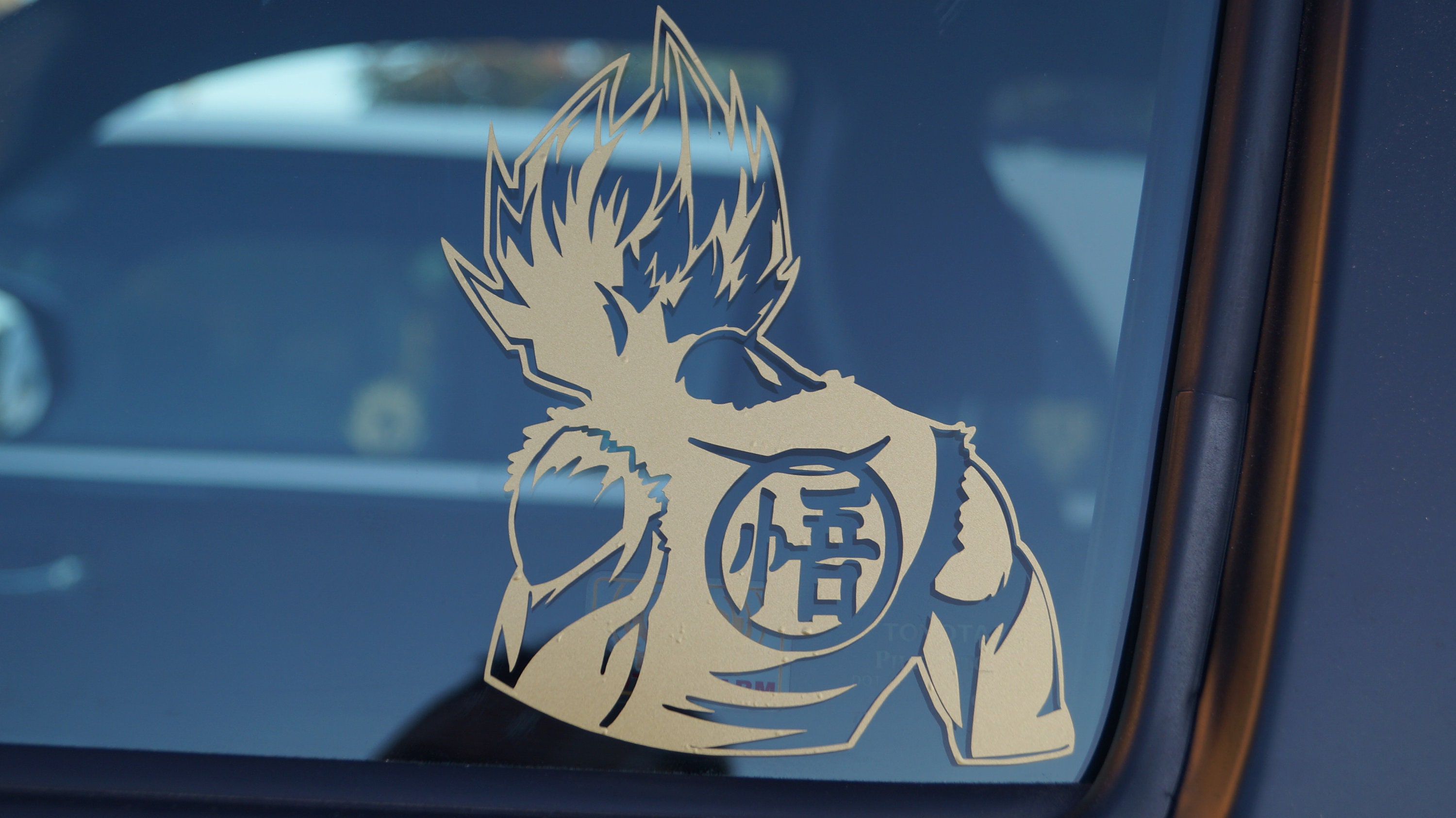 Goku SSJ Blue - Full Body Sticker by Quinjao