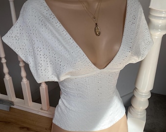 Nuevo top de verano 'cream bridgeton'