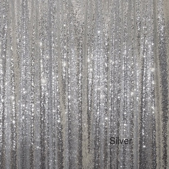 Silver Sequins Backdrop Sparkly Sequin Backdropmulti Size 