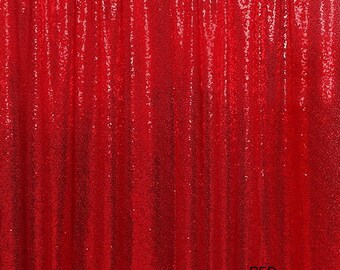 Red,Green Sequins Backdrop,Multi Size Sparkly Sequin backdrop,Photo Backdrop Sequin Curtain for Holiday/ Party,Wedding Photo Booth