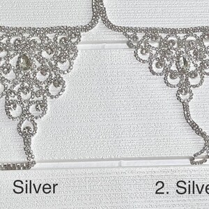 Wedding Rhinestone Silver Fingerless Gloves, Bridal Gloves, Applique Gloves, Crystal gloves, Accessories -GL004 image 10