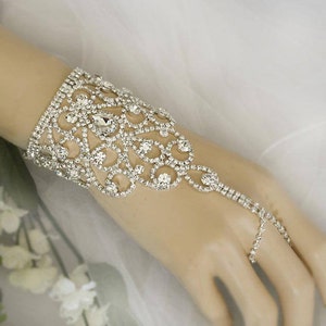 Wedding Rhinestone Silver Fingerless Gloves, Bridal Gloves, Applique Gloves, Crystal gloves, Accessories GL004 image 4