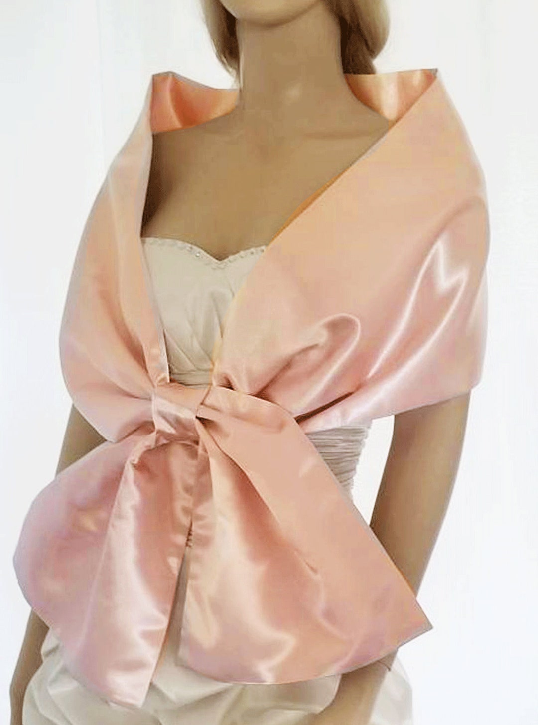 blush shawl wrap