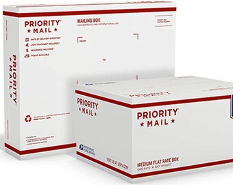 Priority Mail Box Etsy