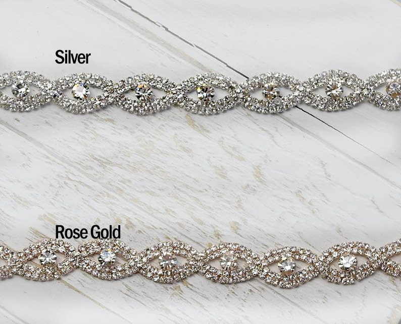 Silver Wedding Headband, Bridal Headpiece, Rhinestone Headband, Hair Tiara, Flower Girl,Hair Jewelry, Bridesmaid, Hair Accessory-HA011 image 5