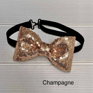 Bow Tie & Suspenders Set.rose Gold Sequins Bow Tiesuspenders - Etsy