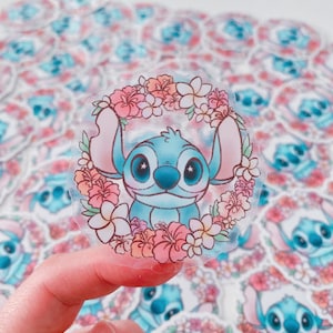 Transparent Sticker - Disney fanart Lilo and Stitch